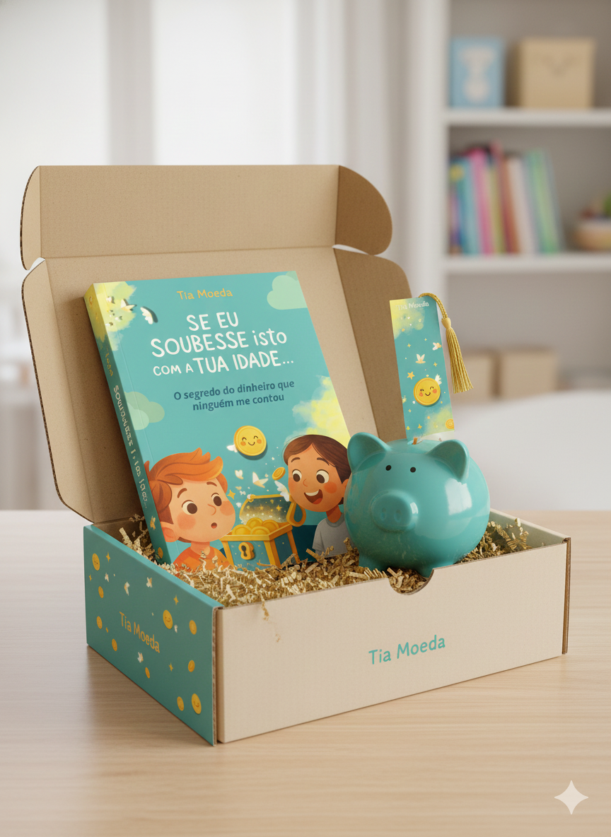 Kit Poupança Tia Moeda